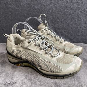 Merrell Outdoor Hiking Shoes Siren Edge 3 Vibram Soles Women’s 10.5 Gray Beige